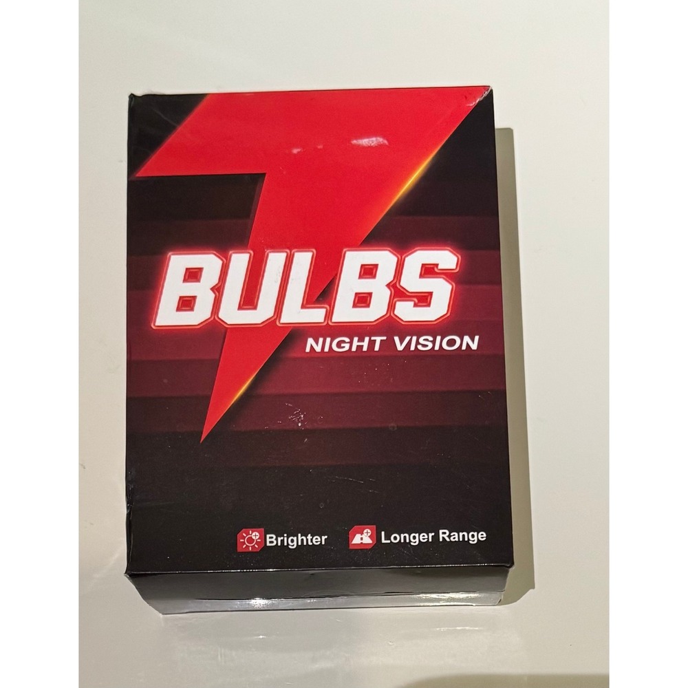 7 Bulbs Night Vision Automotive Halogen Replacement Bulbs 6000K Super Bright